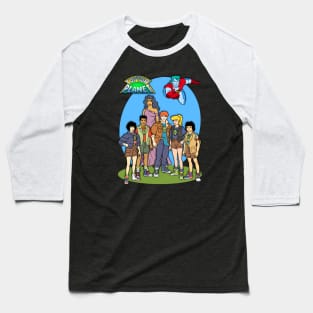 Captain Planet Group Baseball T-Shirt